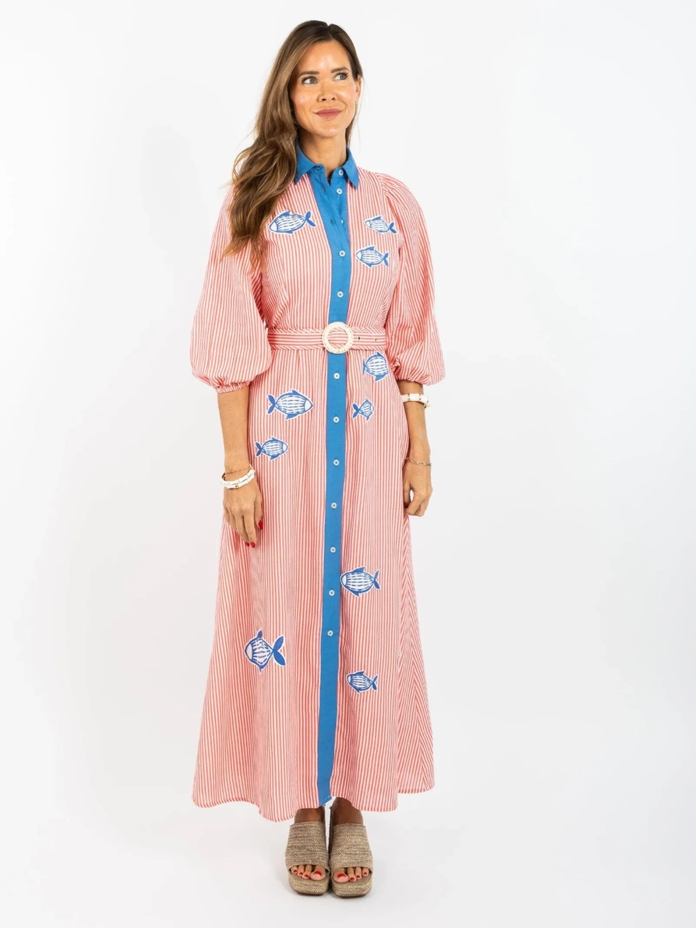Garland Lyla Fish Maxi Dress
